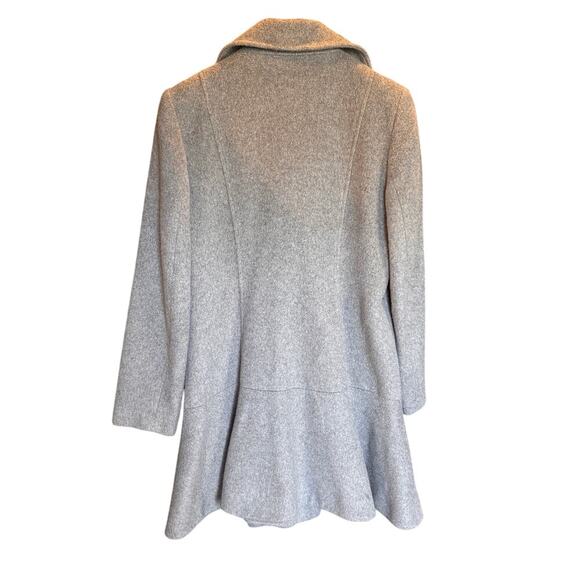 Helene Berman London Women’s Wool Blend Coat Size M Gray Double Breasted - Picture 4 of 11